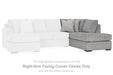 Casselbury 2-Piece Sectional with Chaise - World Furniture Gallery (Newark, CA)