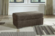 Aylesworth Ottoman - World Furniture Gallery (Newark, CA)