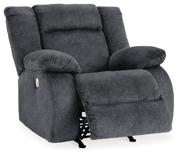 Burkner Power Recliner - World Furniture Gallery (Newark, CA)