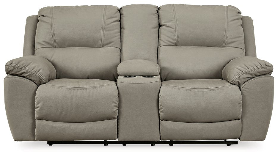 Next-Gen Gaucho Reclining Loveseat with Console - World Furniture Gallery (Newark, CA)