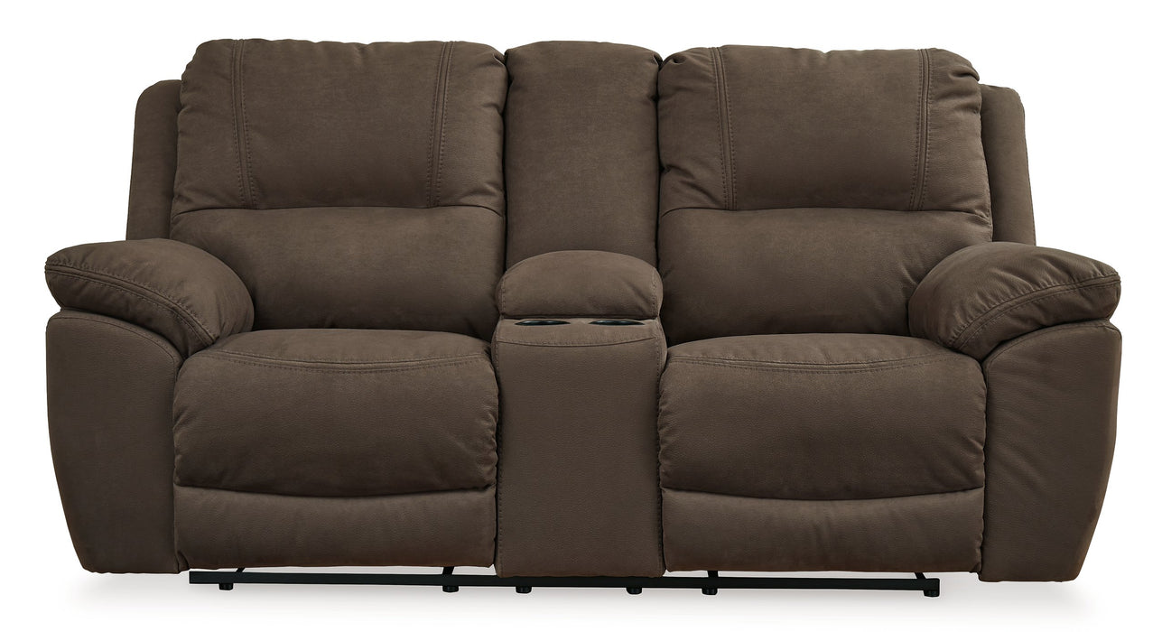 Next-Gen Gaucho Reclining Loveseat with Console - World Furniture Gallery (Newark, CA)