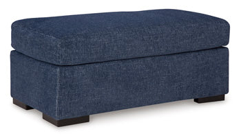 Evansley Ottoman - World Furniture Gallery (Newark, CA)