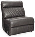 Samperstone Power Reclining Sectional - World Furniture Gallery (Newark, CA)