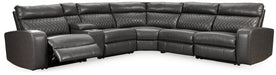 Samperstone Power Reclining Sectional - World Furniture Gallery (Newark, CA)