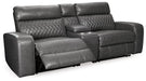 Samperstone Power Reclining Sectional - World Furniture Gallery (Newark, CA)