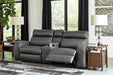 Samperstone Power Reclining Sectional - World Furniture Gallery (Newark, CA)