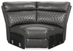 Samperstone Power Reclining Sectional - World Furniture Gallery (Newark, CA)