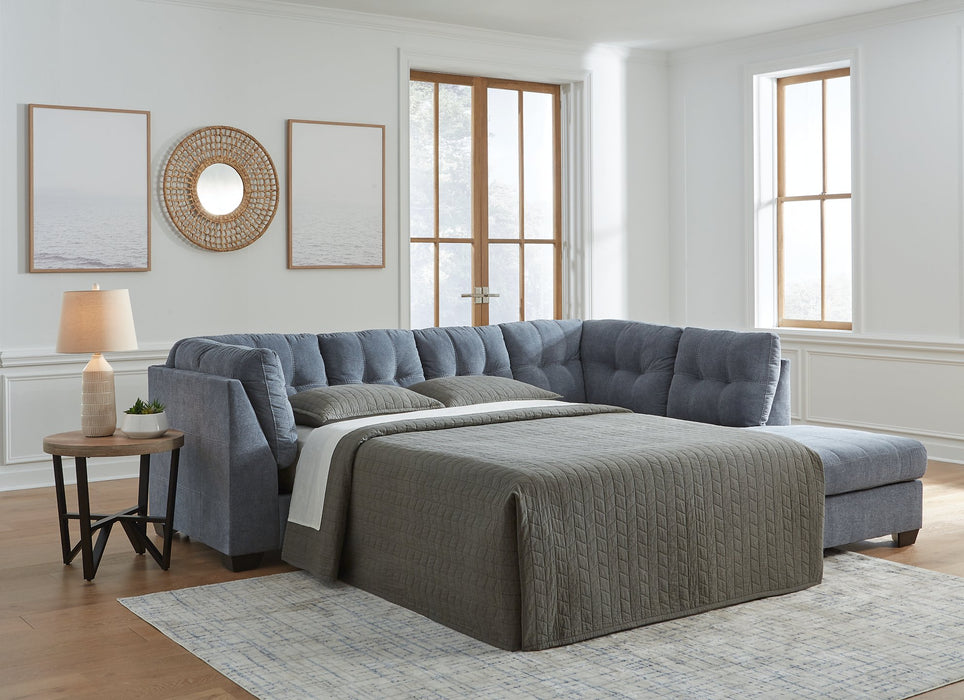 Marleton 2-Piece Sleeper Sectional with Chaise - World Furniture Gallery (Newark, CA)