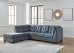 Marleton 2-Piece Sectional with Chaise - World Furniture Gallery (Newark, CA)