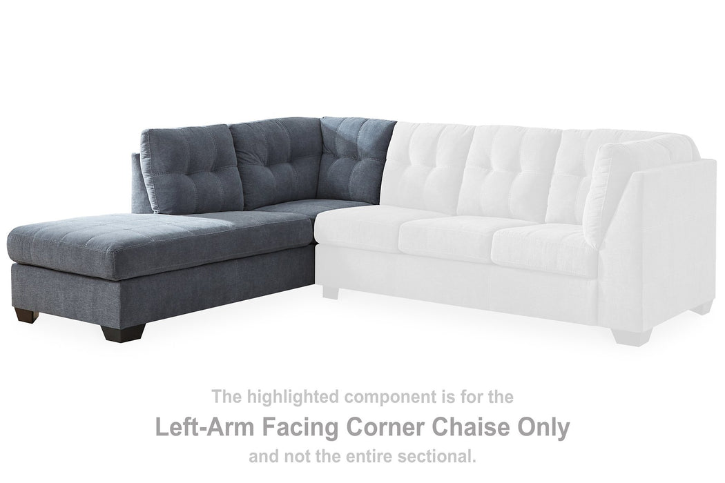 Marleton 2-Piece Sleeper Sectional with Chaise - World Furniture Gallery (Newark, CA)