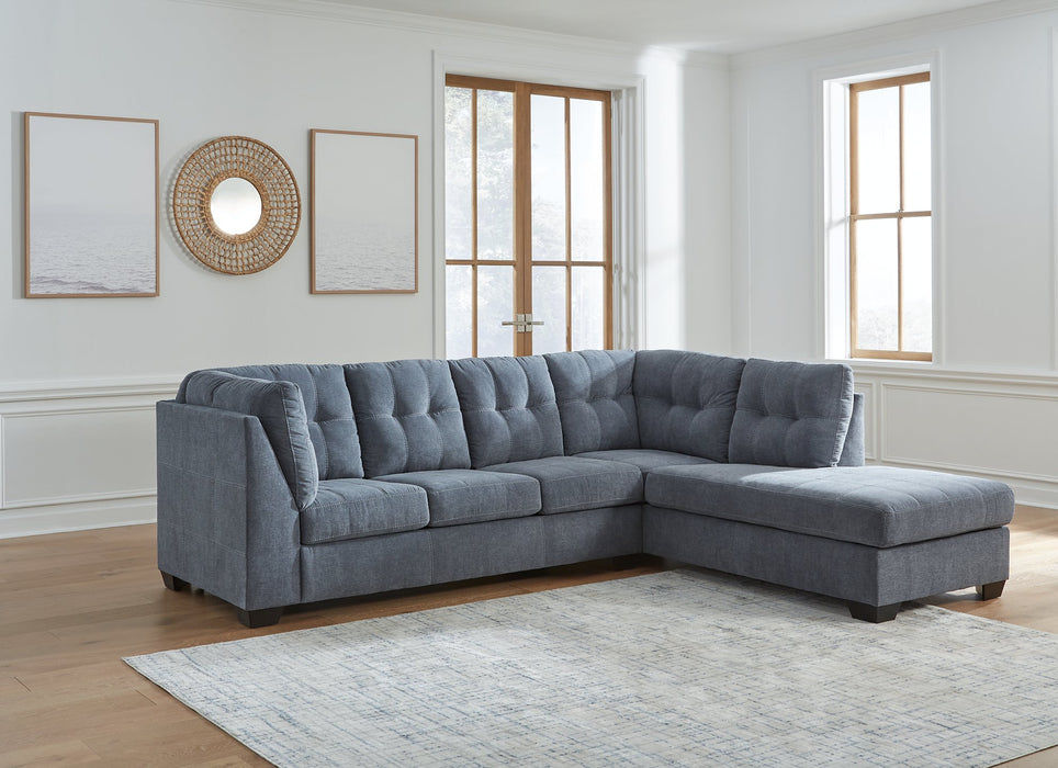 Marleton 2-Piece Sectional with Chaise - World Furniture Gallery (Newark, CA)