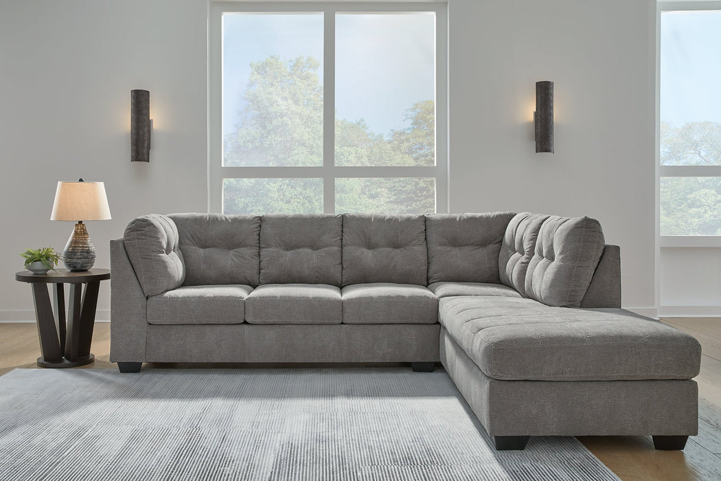 Marleton 2-Piece Sectional with Chaise - World Furniture Gallery (Newark, CA)