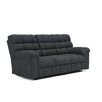 Wilhurst Reclining Sofa with Drop Down Table - World Furniture Gallery (Newark, CA)