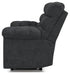 Wilhurst Reclining Loveseat with Console - World Furniture Gallery (Newark, CA)