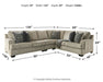 Bovarian Living Room Set - World Furniture Gallery (Newark, CA)