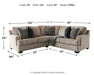 Bovarian Sectional - World Furniture Gallery (Newark, CA)