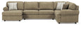 Hoylake 3-Piece Sectional with Chaise - World Furniture Gallery (Newark, CA)