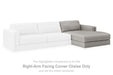 Amiata Sectional with Chaise - World Furniture Gallery (Newark, CA)