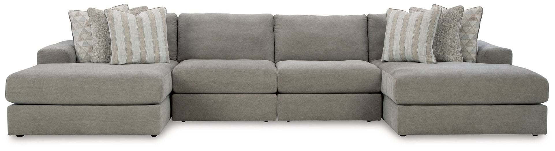 Avaliyah Double Chaise Sectional - World Furniture Gallery (Newark, CA)