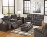 Acieona Reclining Loveseat with Console - World Furniture Gallery (Newark, CA)