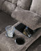 Acieona Reclining Loveseat with Console - World Furniture Gallery (Newark, CA)