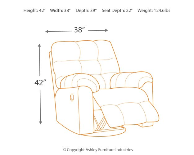 Acieona Recliner - World Furniture Gallery (Newark, CA)