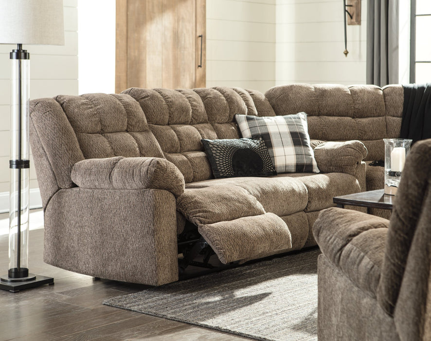 Workhorse Reclining Sofa - World Furniture Gallery (Newark, CA)