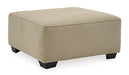 Lucina Oversized Accent Ottoman - World Furniture Gallery (Newark, CA)