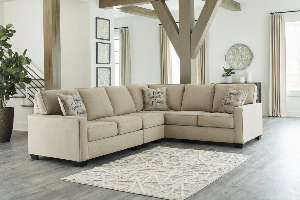 Lucina Sectional - World Furniture Gallery (Newark, CA)