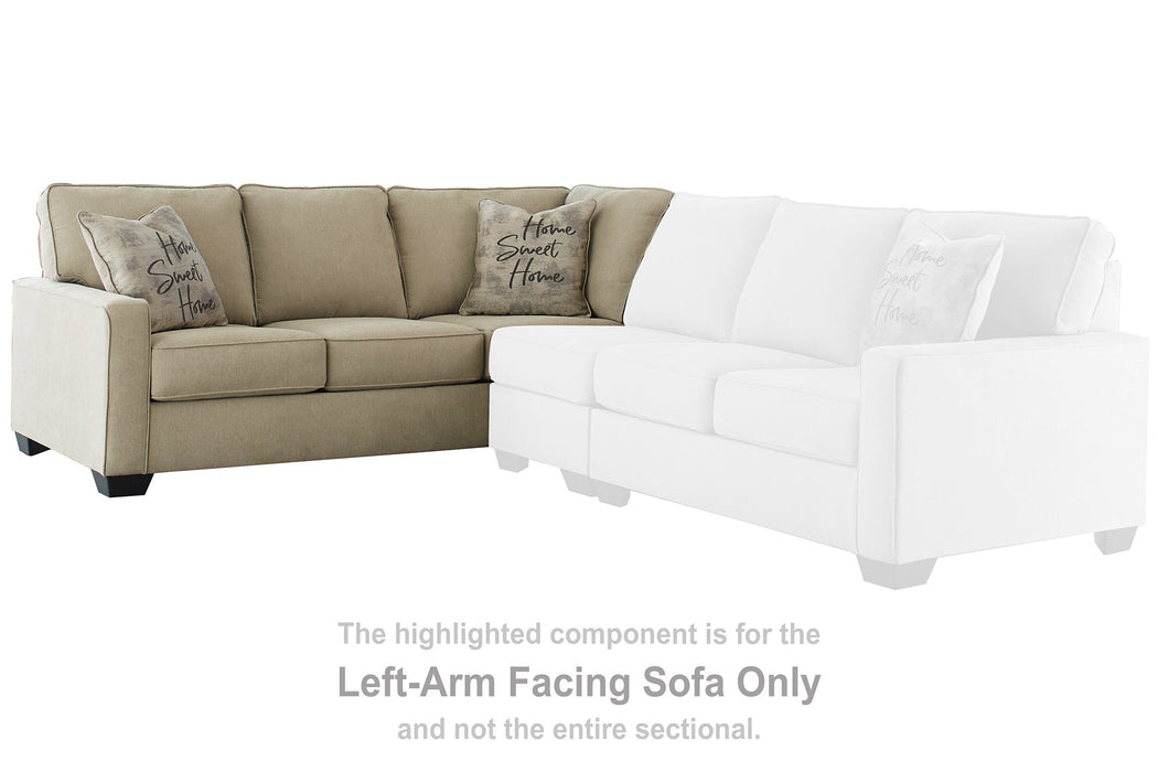 Lucina Sectional - World Furniture Gallery (Newark, CA)