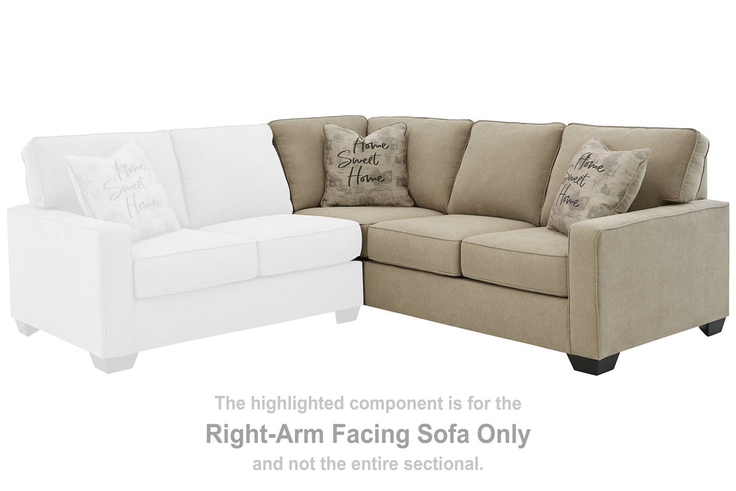 Lucina Sectional - World Furniture Gallery (Newark, CA)