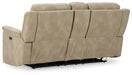 Next-Gen DuraPella Power Reclining Loveseat with Console - World Furniture Gallery (Newark, CA)