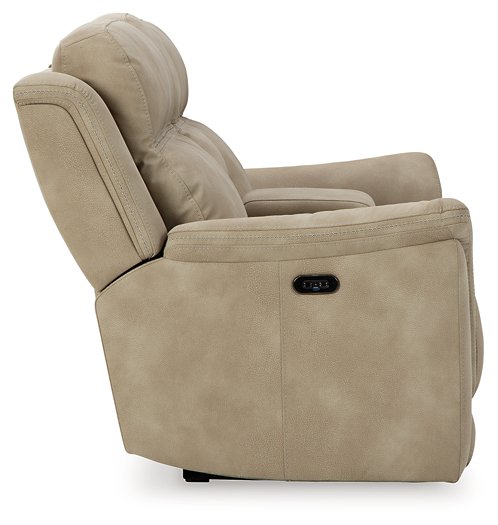 Next-Gen DuraPella Power Reclining Loveseat with Console - World Furniture Gallery (Newark, CA)