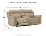 Next-Gen DuraPella Power Reclining Loveseat with Console - World Furniture Gallery (Newark, CA)