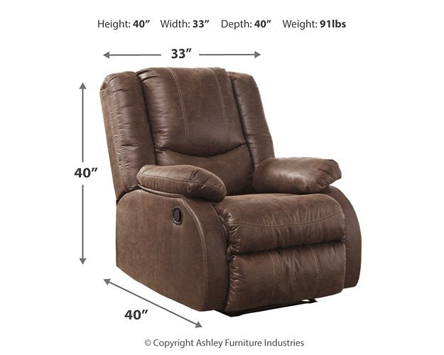 Bladewood Recliner - World Furniture Gallery (Newark, CA)