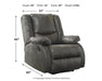 Bladewood Recliner - World Furniture Gallery (Newark, CA)