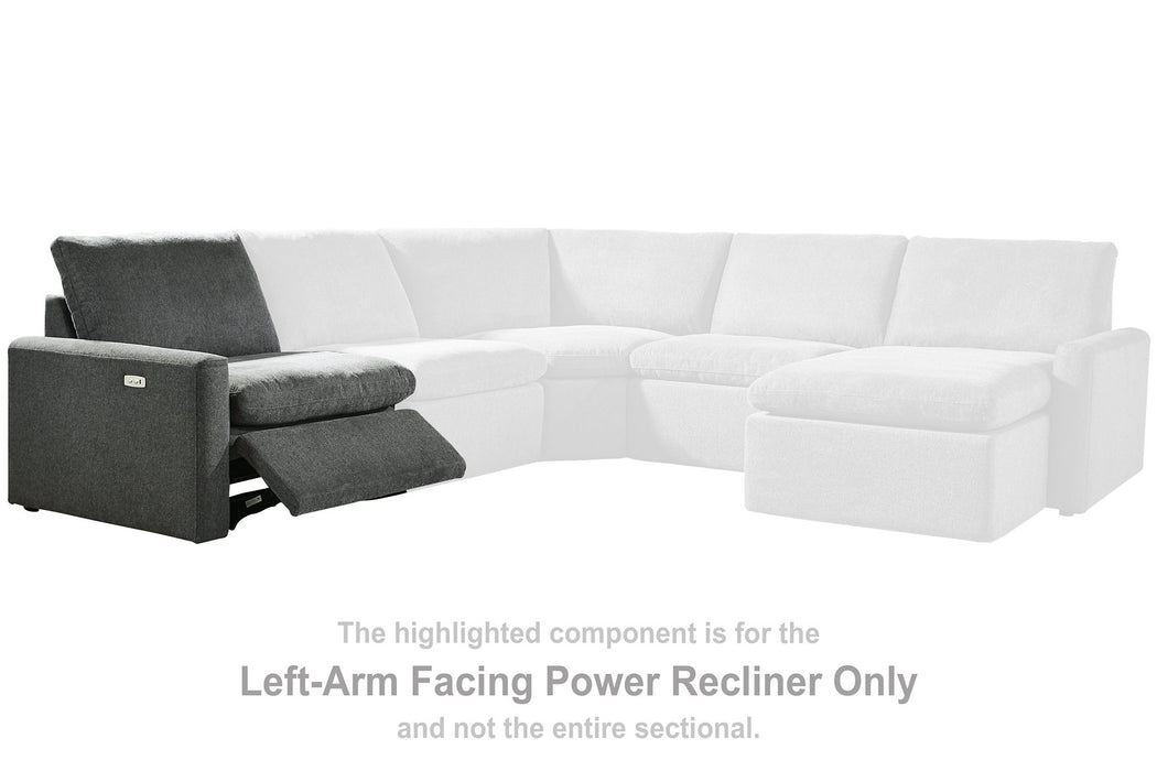 Hartsdale Power Reclining Sectional with Chaise - World Furniture Gallery (Newark, CA)