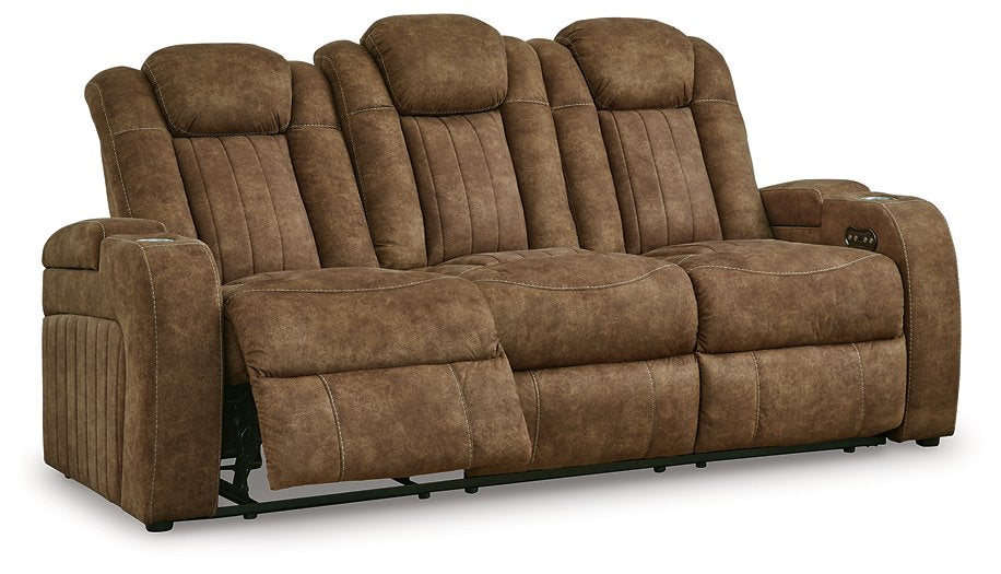 Wolfridge Power Reclining Sofa - World Furniture Gallery (Newark, CA)