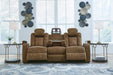 Wolfridge Power Reclining Sofa - World Furniture Gallery (Newark, CA)