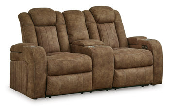 Wolfridge Power Reclining Loveseat - World Furniture Gallery (Newark, CA)