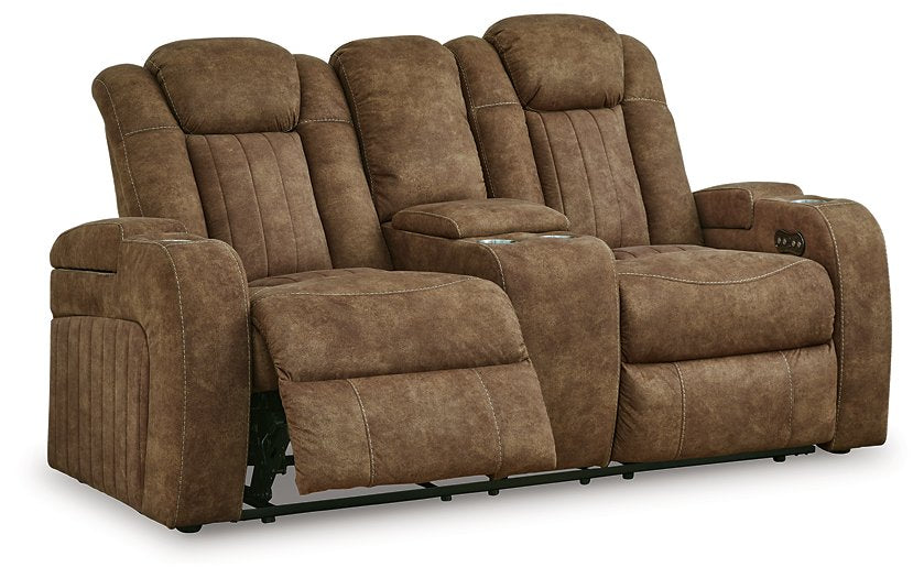 Wolfridge Power Reclining Loveseat - World Furniture Gallery (Newark, CA)