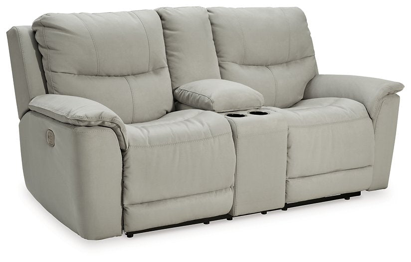 Next-Gen Gaucho Power Reclining Loveseat with Console - World Furniture Gallery (Newark, CA)