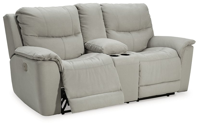 Next-Gen Gaucho Power Reclining Loveseat with Console - World Furniture Gallery (Newark, CA)