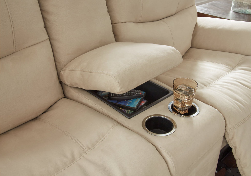 Next-Gen Gaucho Power Reclining Loveseat with Console - World Furniture Gallery (Newark, CA)