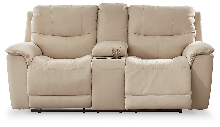 Next-Gen Gaucho Power Reclining Loveseat with Console - World Furniture Gallery (Newark, CA)