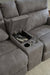 Next-Gen DuraPella Power Reclining Sectional Loveseat with Console - World Furniture Gallery (Newark, CA)