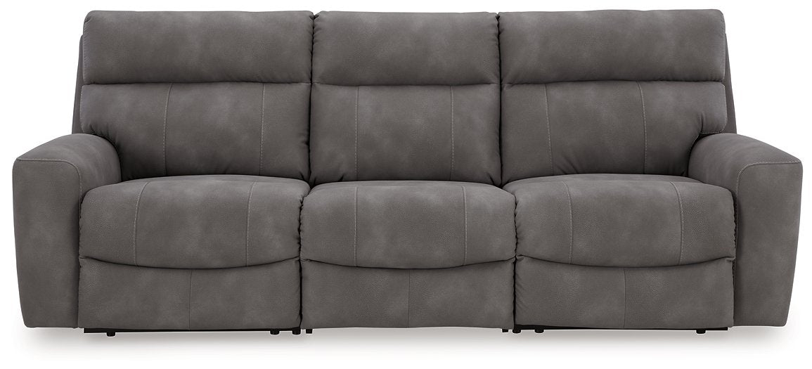 Next-Gen DuraPella Power Reclining Sectional Sofa - World Furniture Gallery (Newark, CA)