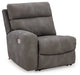 Next-Gen DuraPella Power Reclining Sectional Loveseat with Console - World Furniture Gallery (Newark, CA)