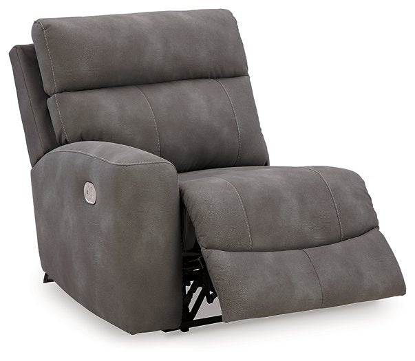 Next-Gen DuraPella Power Reclining Sectional Loveseat - World Furniture Gallery (Newark, CA)