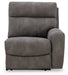 Next-Gen DuraPella Power Reclining Sectional Loveseat with Console - World Furniture Gallery (Newark, CA)